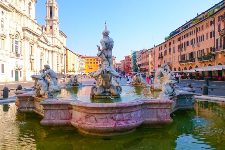 Fountain of four rivers